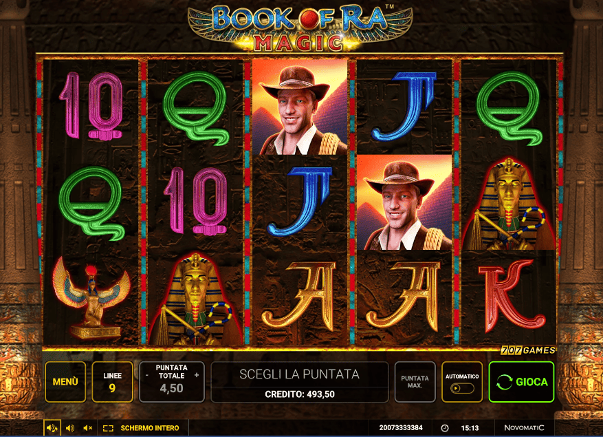 Gioca in Book of Ra Magic